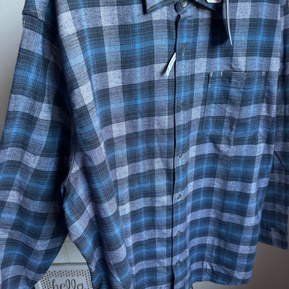 NWT Tommy Bahama Canyon Beach Cozy Check Shirt Sz 2XL - Picture 6 of 11